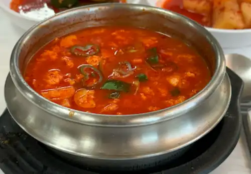 송정희 순두부 얼큰 순두부 이미지
