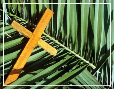 종려주일 십자가 모습