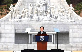 서해수호의 날이란 기념식 이재명 영웅 추모