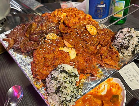 생생정보 진현할머니 김치찌개와 전 밥상