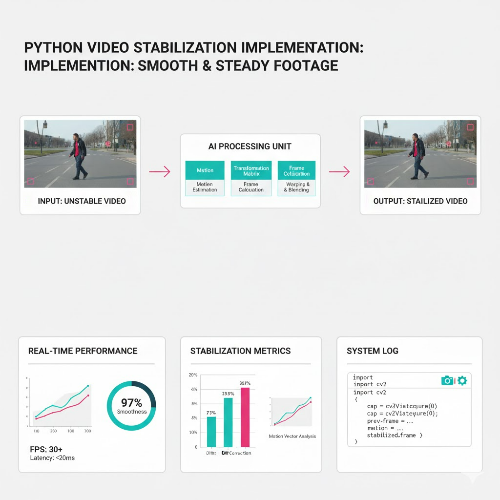 Python과 OpenCV로 구현하는 비디오 안정화(Video Stabilization) 기술과 실무 최적화 가이드