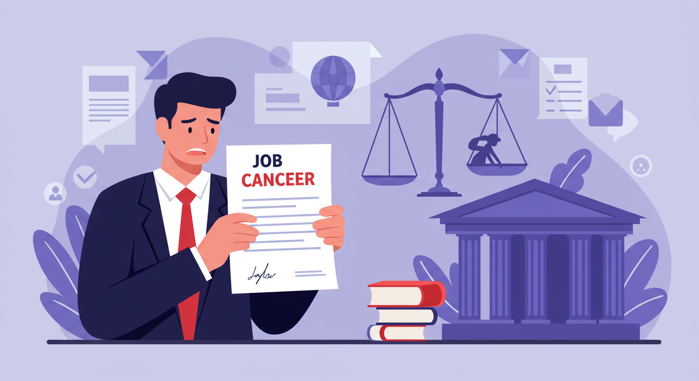 청구방법, 취업분쟁