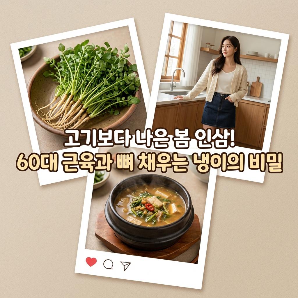 단백질 1위 냉이 효능! 60대 기력 회복 솔직 후기 장단점 비교 비용 공개