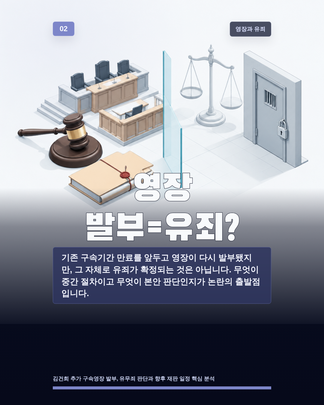 영장 발부=유죄?