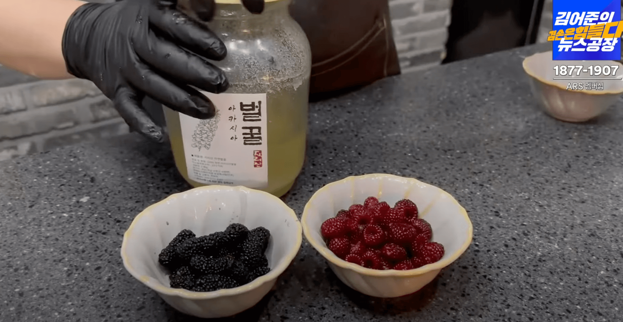 금요-미식회-산딸기-디저트-재료-오디-산딸기-꿀