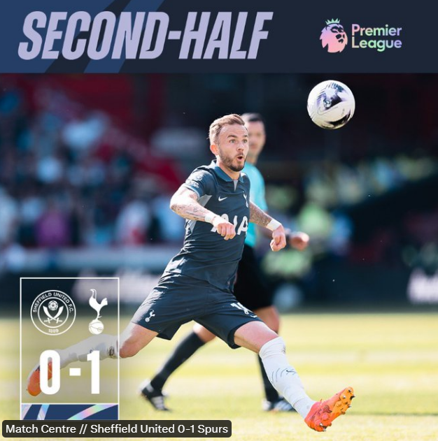 손흥민 텐텐 달성 토트넘 셰필드 하이라이트