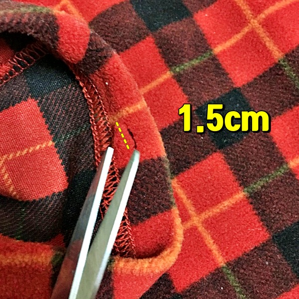 홈웨어 바지 밑단 길이 짧게 줄이는법