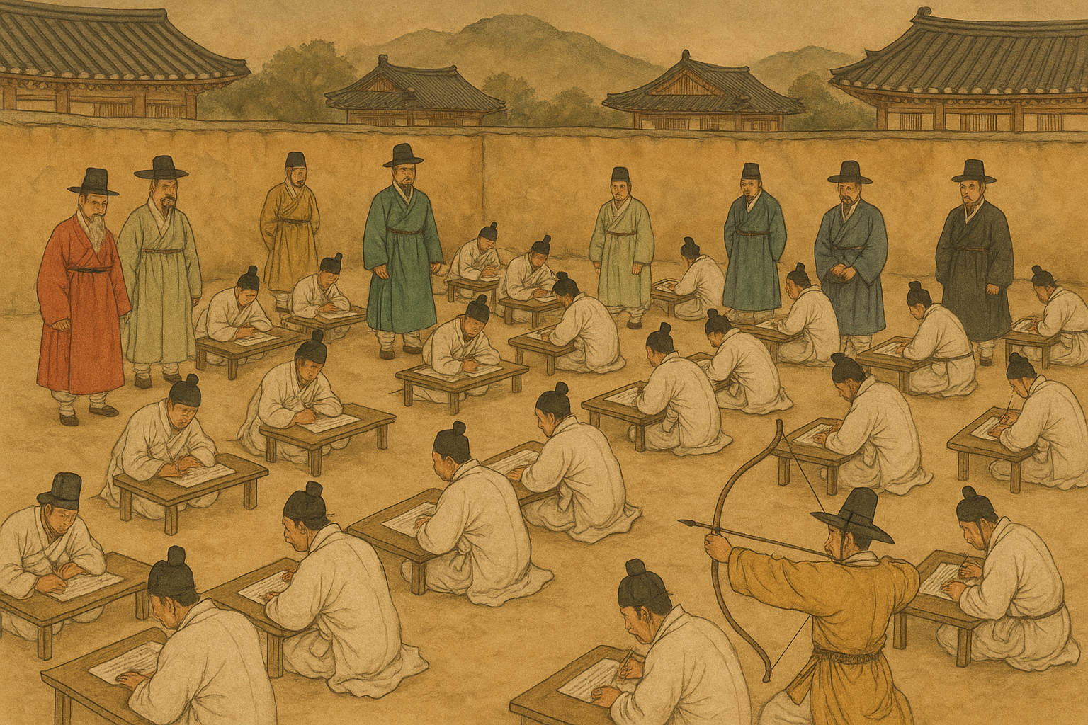 조선 시대 과거제도 관련 이미지