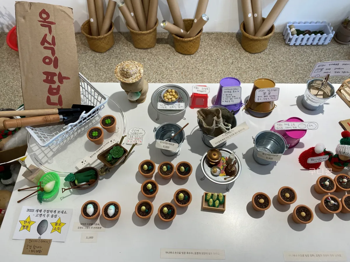 강릉-여행일정-소품샵-투어-귀여운-감자-캐릭터가-있는-삶은감자