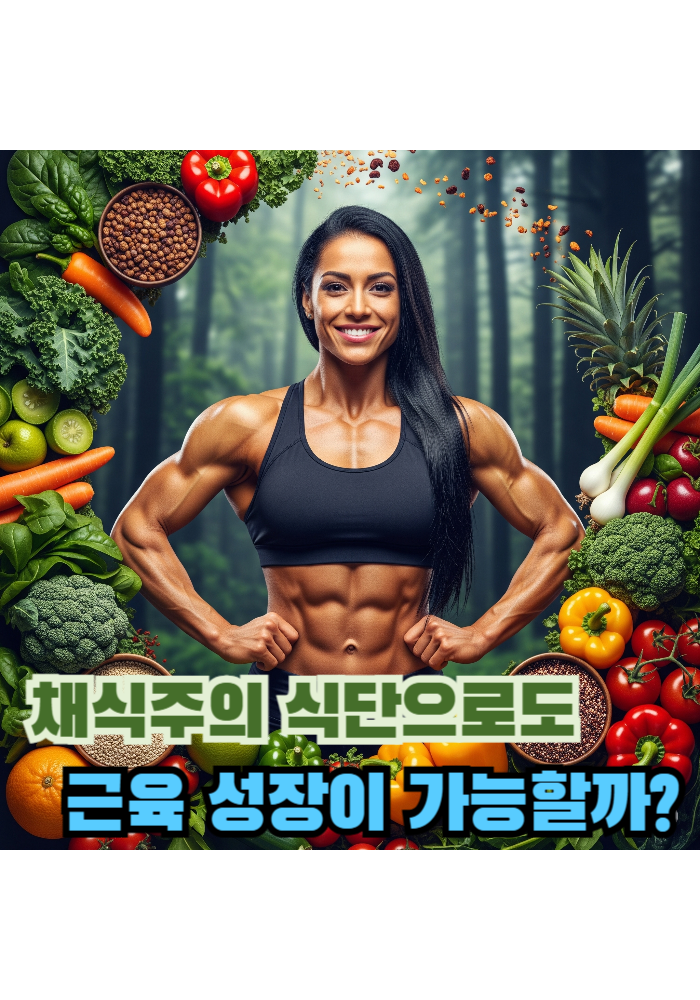 1.채식주의 식단으로도 근육 성장이 가능할까?