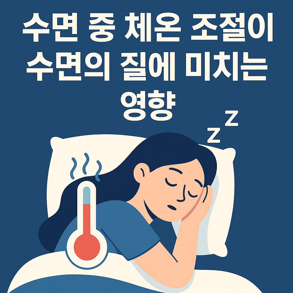 체온 조절이 수면의 질에 미치는 영향