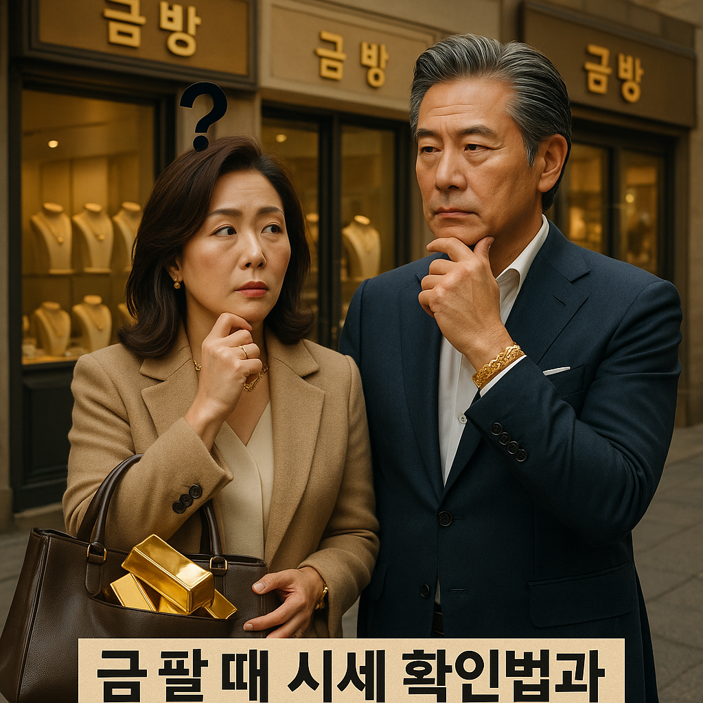 금팔때 시세 확인법