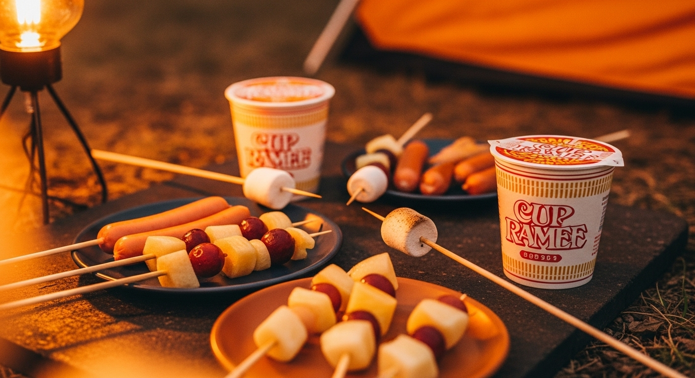 캠핑 간식