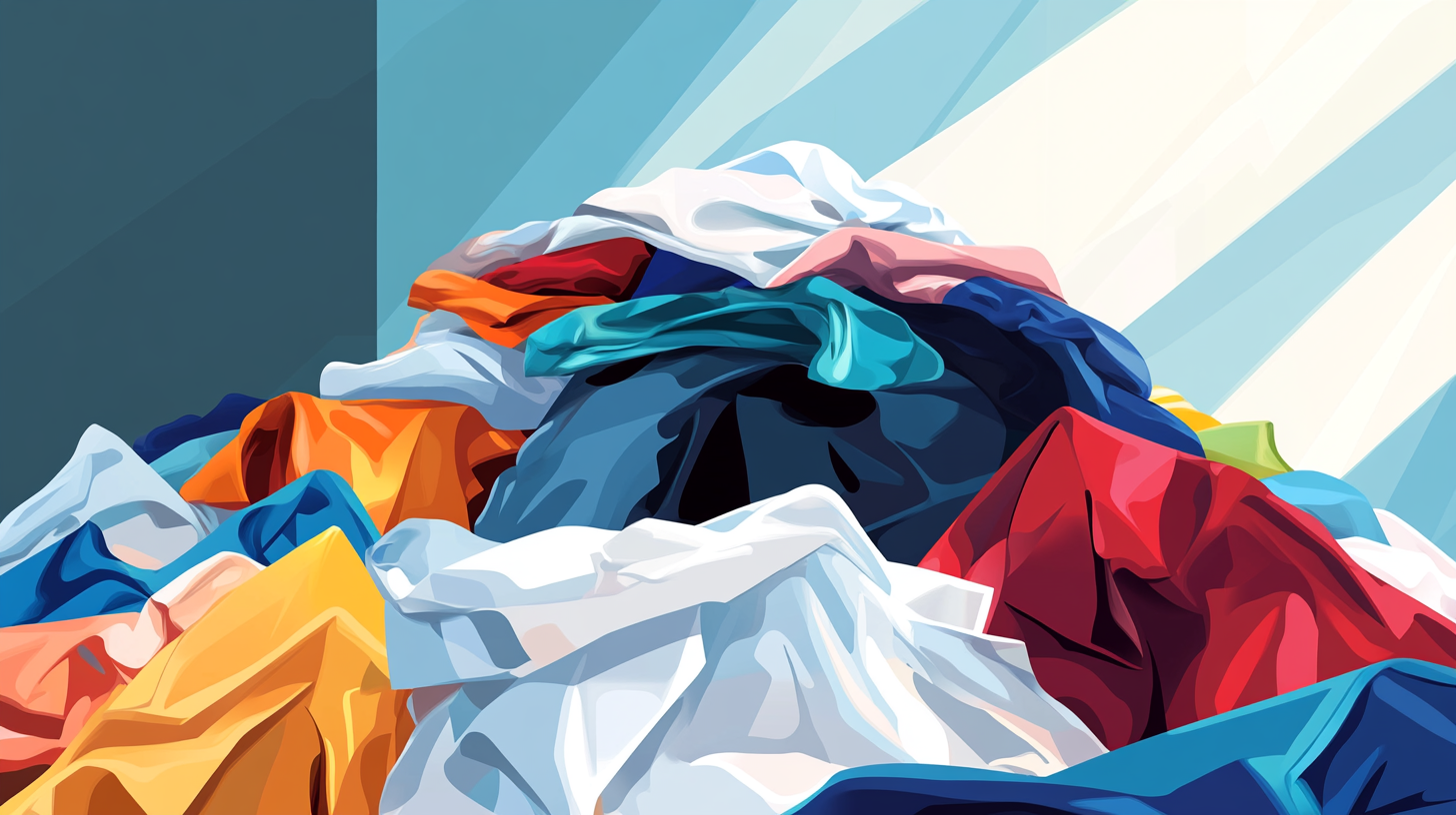 삼성 BESPOKE AI 콤보가 대용량 세탁물을 효율적으로 처리하는 장면을 기존 제품과 비교한 생생한 이미지.