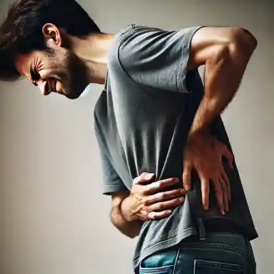 췌장암 허리 통증 위치3