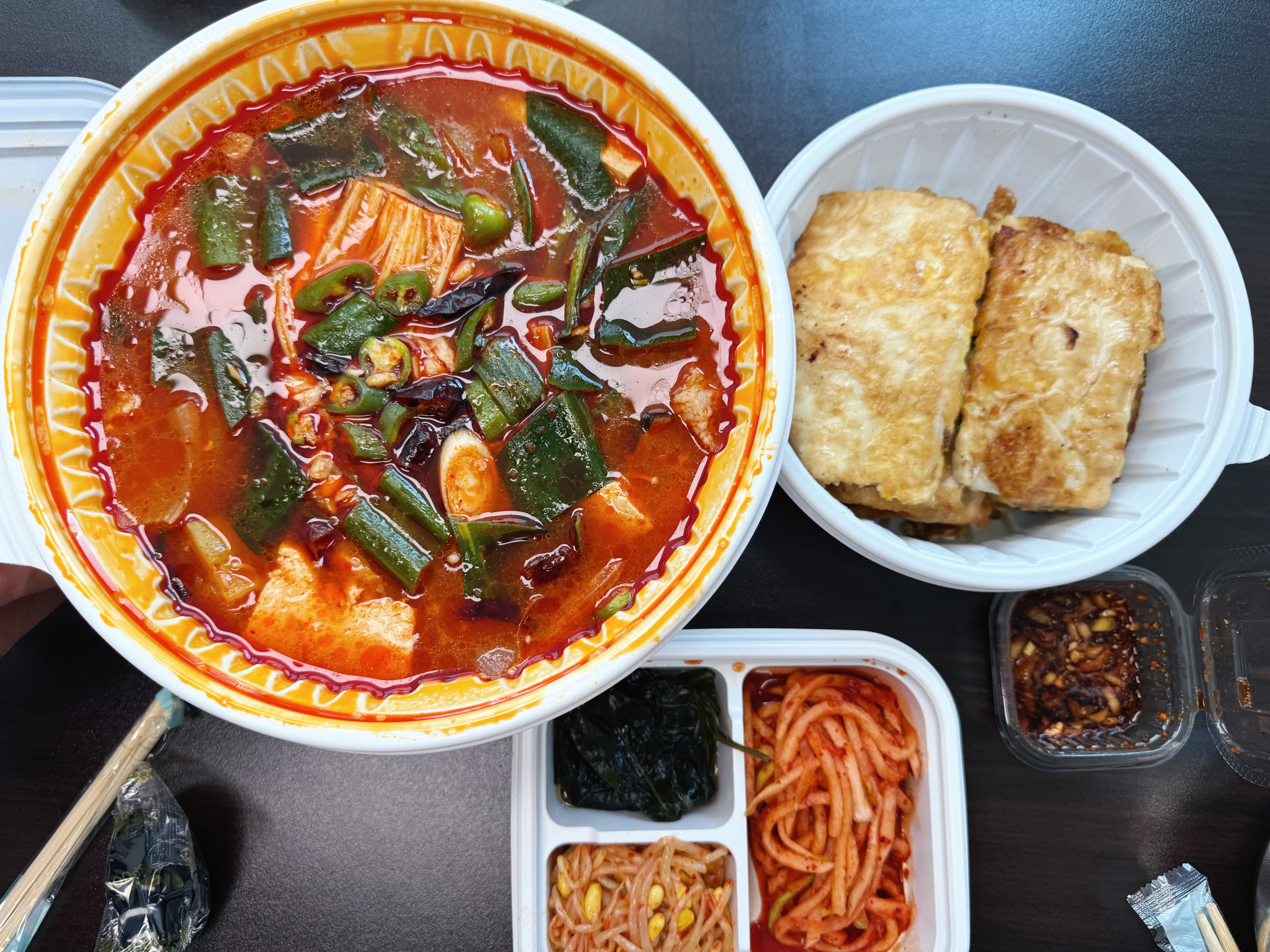 두부짜글이와 두부 구이