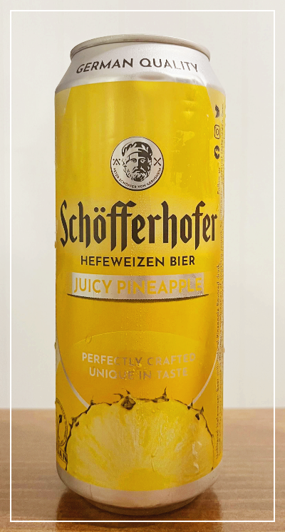 쉐퍼호퍼 파인애플 헤페바이젠 맥주