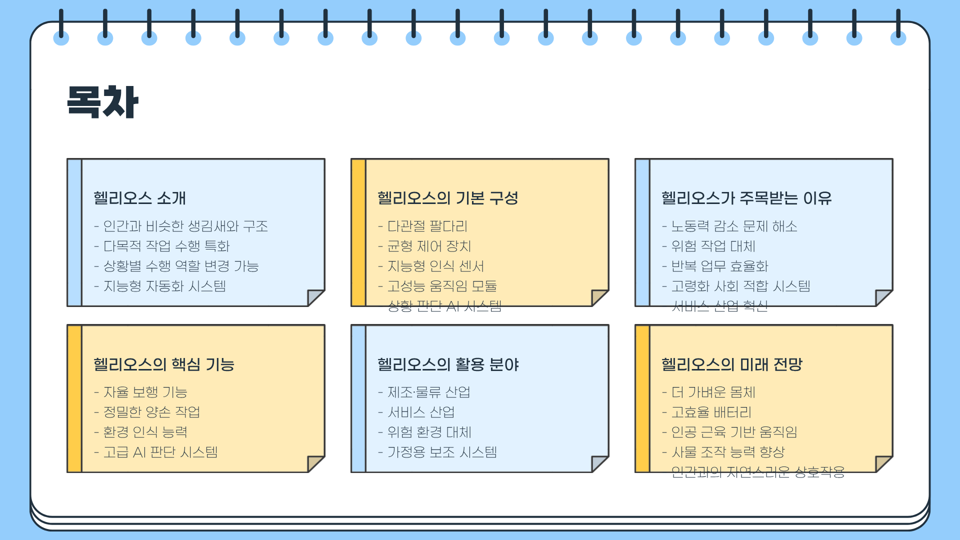 휴머노이드 로봇 헬리오스, 지금 알아두면 인생이 달라질 수도 있다