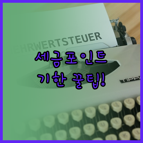 국민비서로 확인하는 세금포인트 적립률..