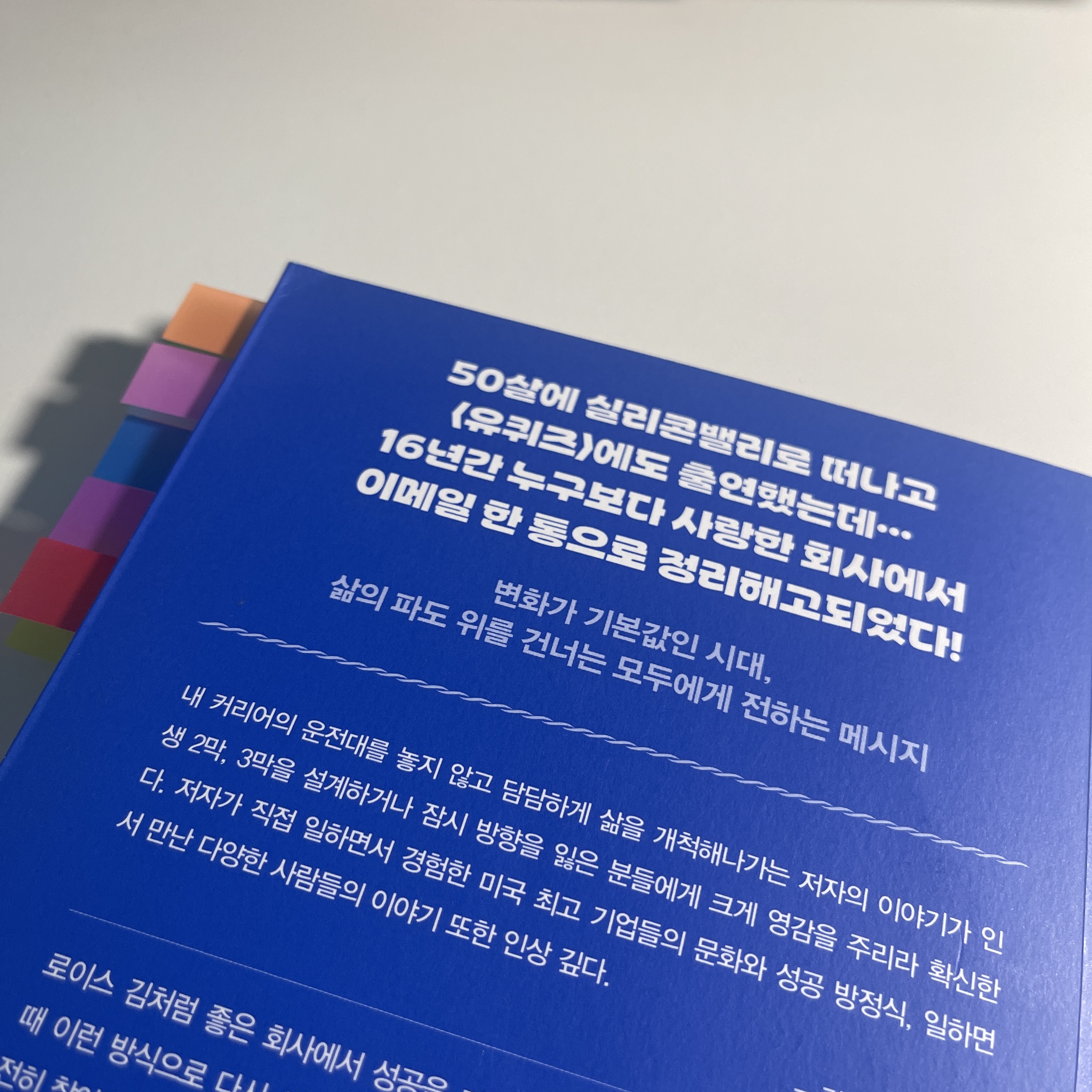 [정김경숙(로이스 김)] 구글 임원에서 실리콘밸리 알바생이 되었습니다 뒷면,