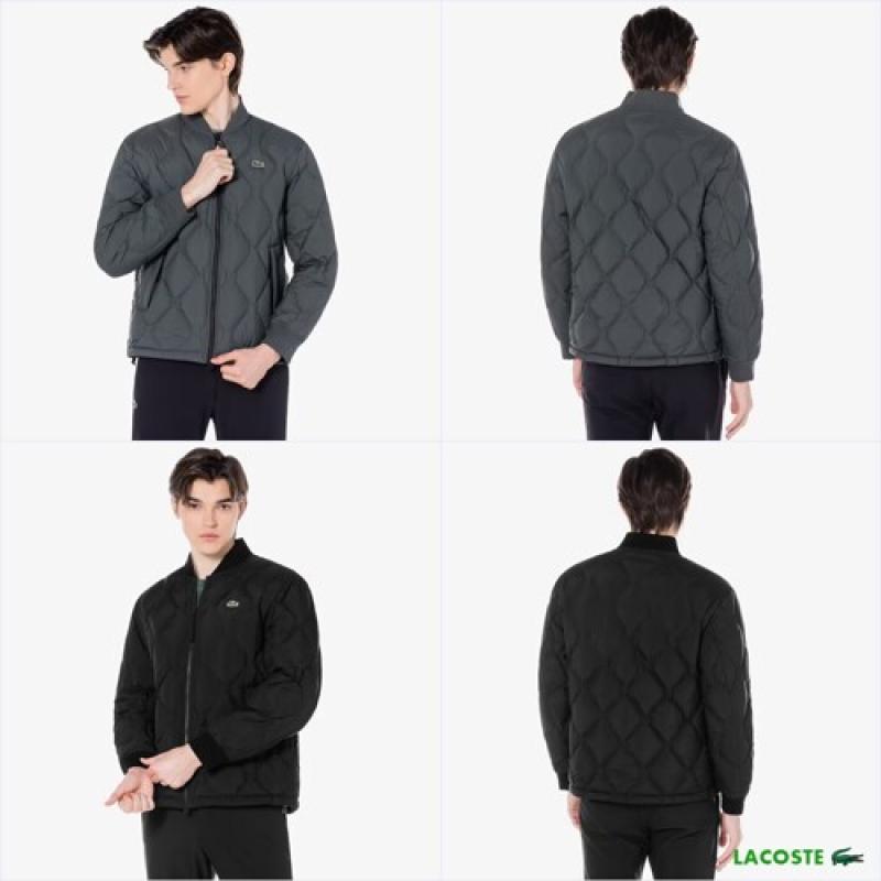 라코스테 남성 스타디움 리버시블 다운 블루종 BH856E 53N