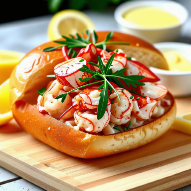 신선한 바닷가재와 부드러운 번이 어우러지는 로브스터 롤(Lobster Roll) 레시피
