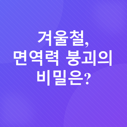 겨울철 면역력_1