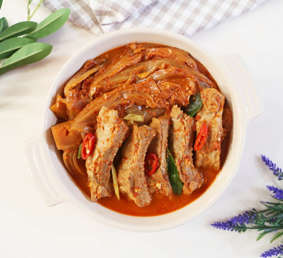 등갈비 김치찜