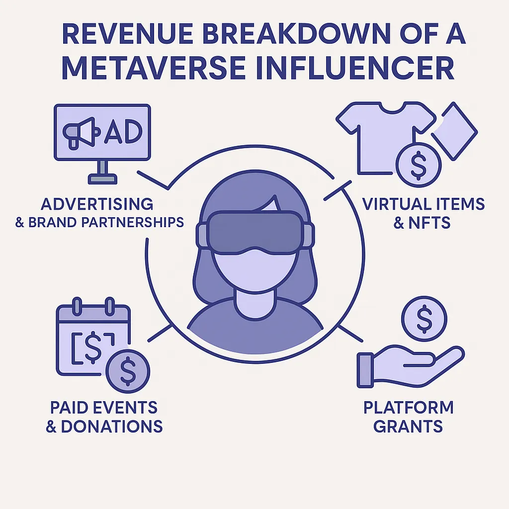 메타버스 인플루언서의 수익 구조 분석