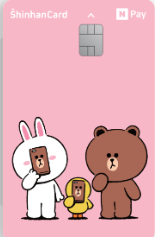 네이버페이 라인프렌즈 신한카드