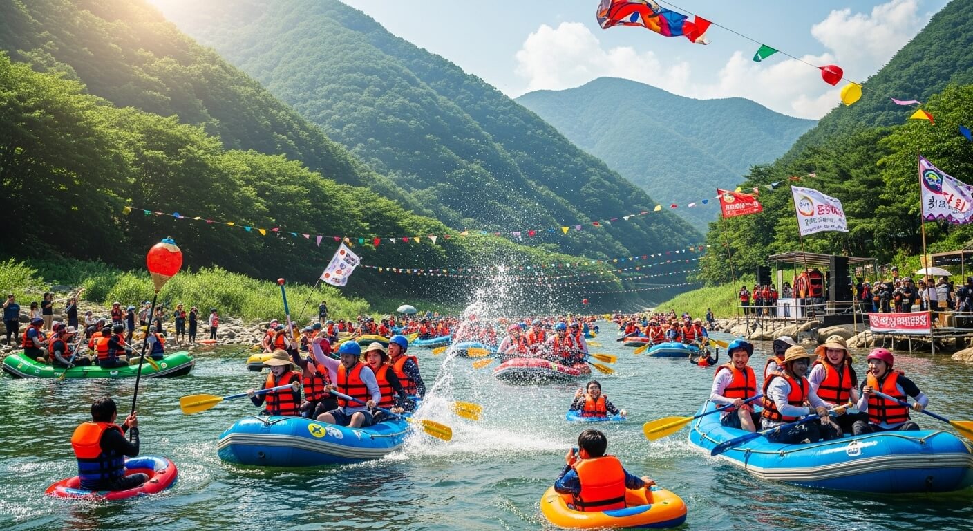 인제 내린천 래프팅축제