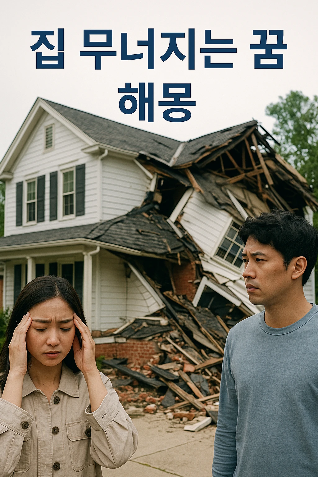 📌 집 무너지는 꿈 해몽 — 불안의 신호일까, 새로운 시작의 메시지일까