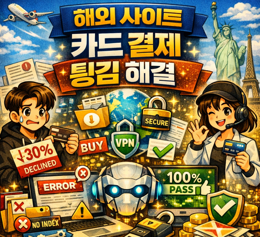 해외사이트 결제 튕김