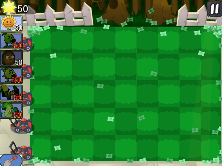 식물-vs-좀비-게임하기-시작-화면