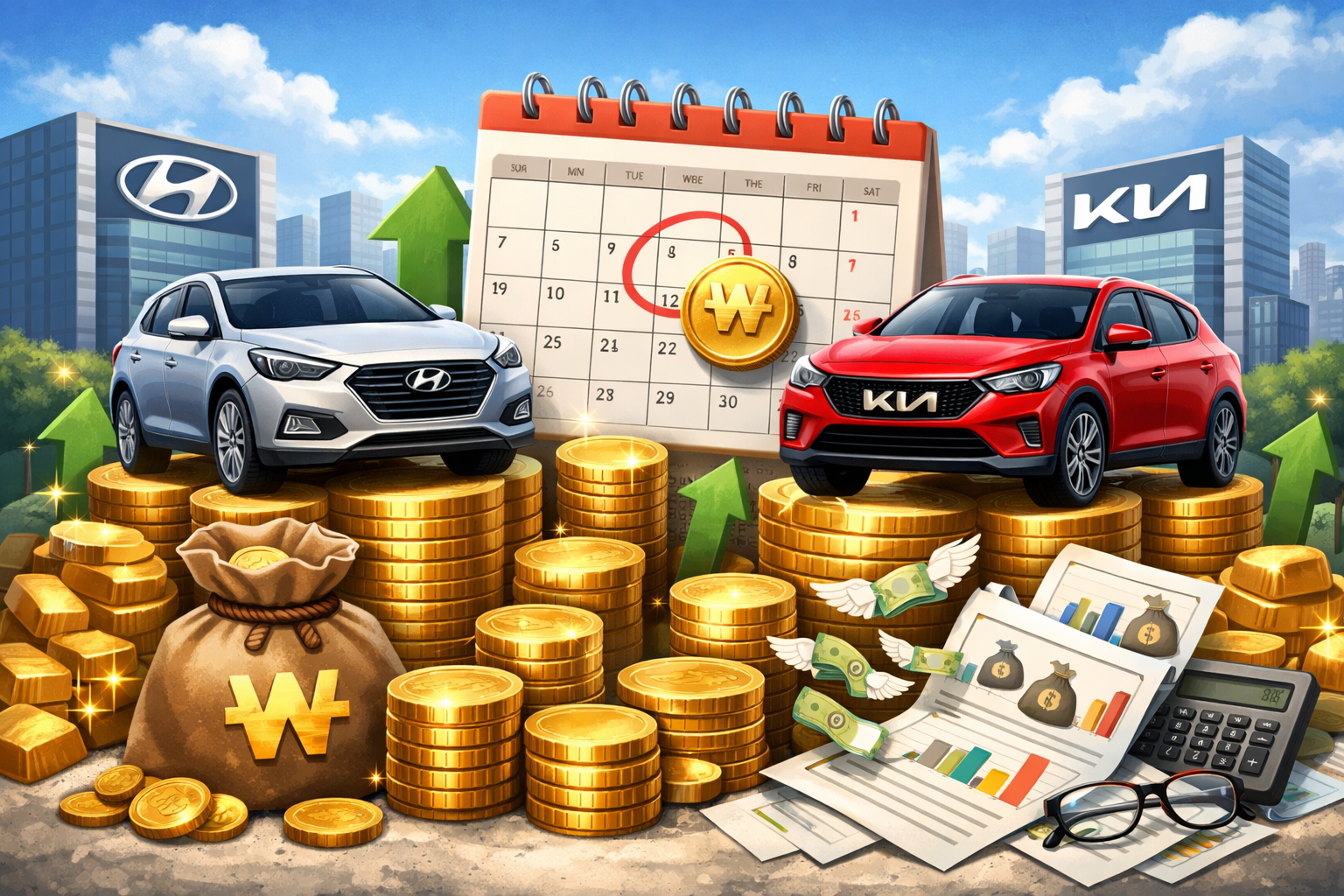 2026 현대차 배당금 지급일 총정리|기아 배당 일정·배당금 얼마 받나? 관련 사진