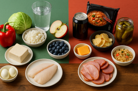 신장에 좋은 음식 나쁜 음식