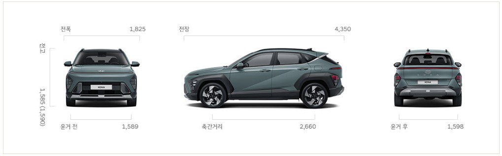코나-풀체인지-가솔린-모델