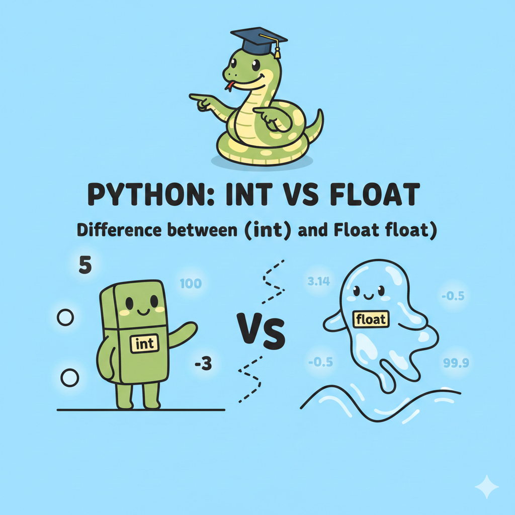 정수(int)와 실수(float)