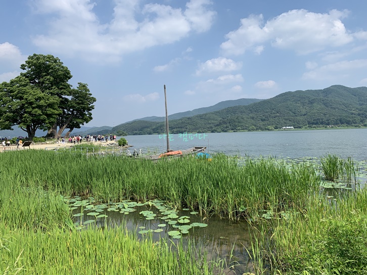 두물머리-나룻배