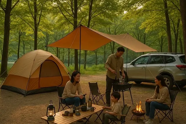 율동공원 오토캠핑장 예약 완벽 가이드