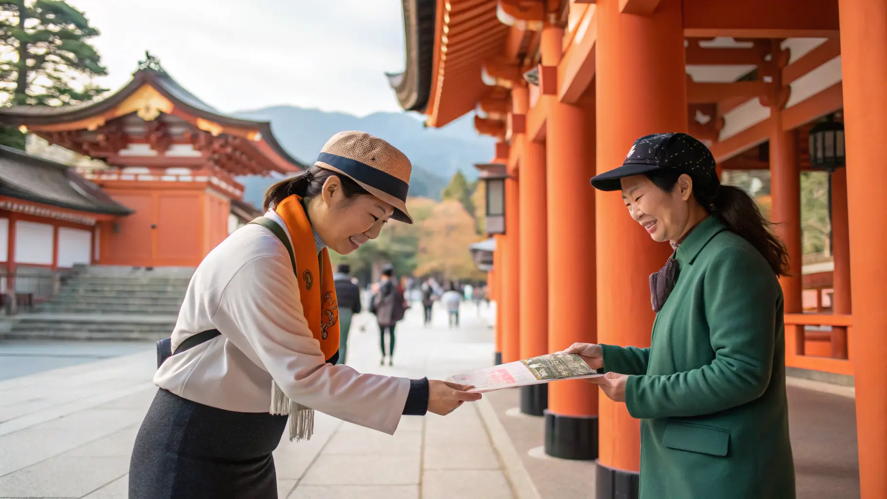 안내 책자가 있는지 물어보고 싶을 때 - 案内パンフレットありますか