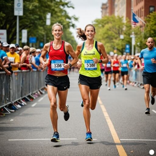 4월 전국 마라톤 대회 관련 사진