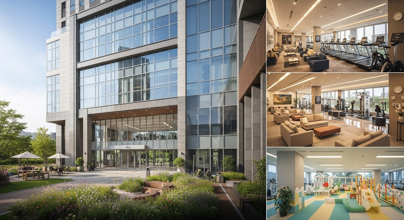 한 서울 아파트 커뮤니티 컨셉