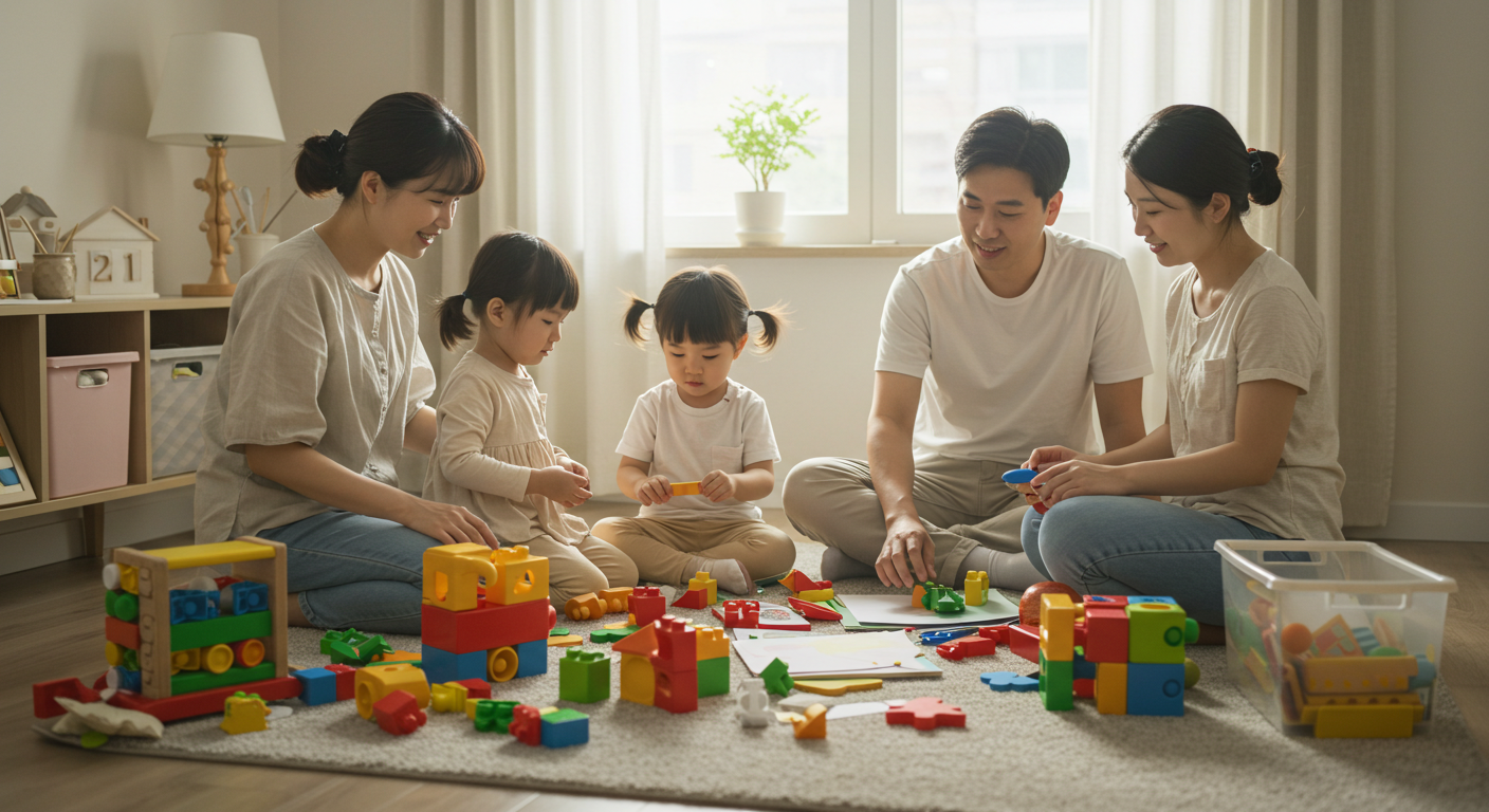 아이와 집에서 놀기 25가지 연령별 실내놀이 완벽 가이드