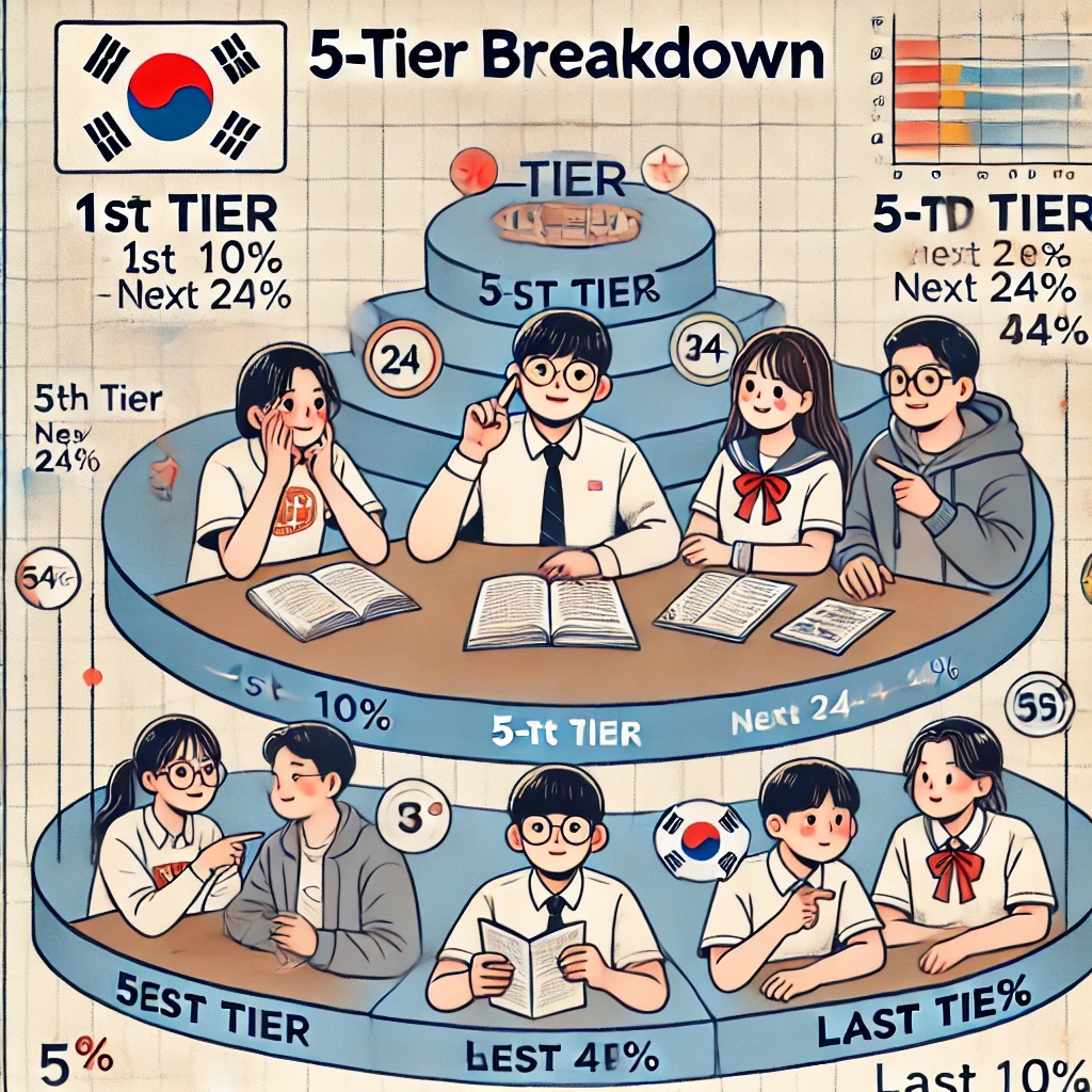 2025 고교 내신 체계 5등급제