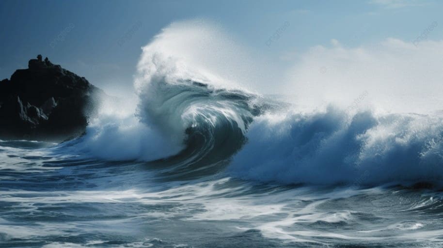 파도가 거세게 몰아치는 꿈 해몽