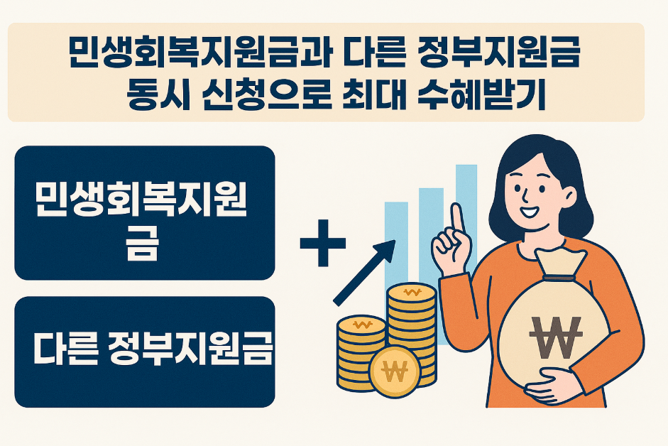 민생회복지원금과 다른 정부지원금 동시 신청으로 최대 수혜받기