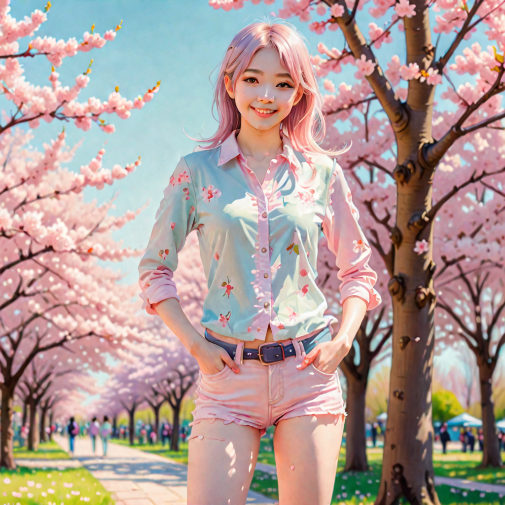 sai_xl_canny_256lora.safetensors 모델을 이용한 애니메이션 이미지