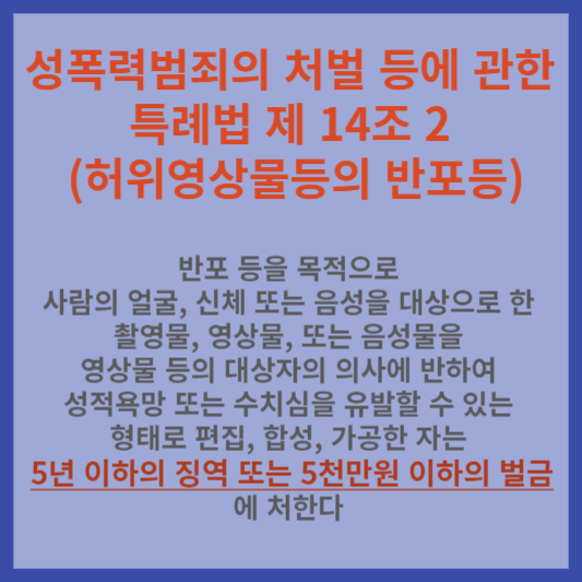 딥페이크 처벌