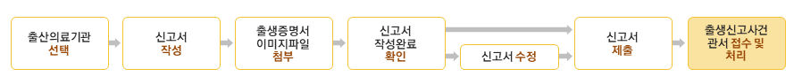 온라인 출생 신고 준비물 방법 기간 과태료